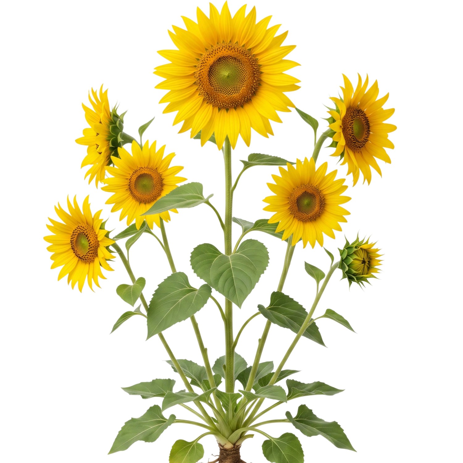 LaCaTho Sonnenblume Sunstar Samen Helianthus Annuus 100 Samen Gelb Blüten