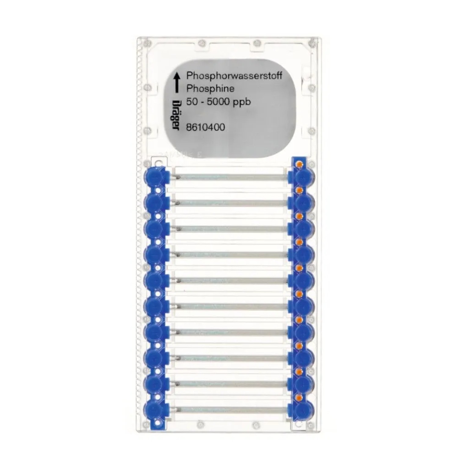 Dräger Microtubes für Phosphorwasserstoff 50 5000 Ppb Klar