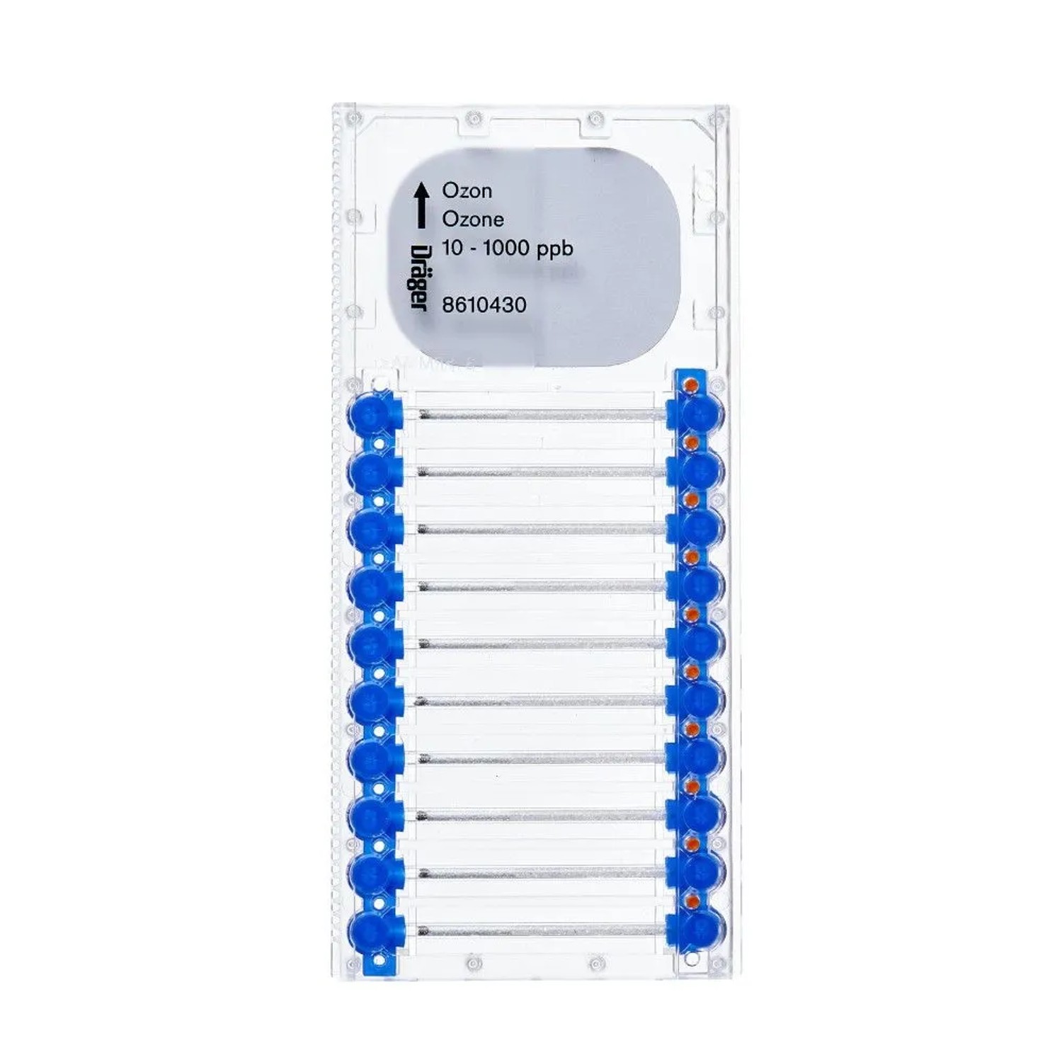 Dräger Microtubes für Ozon 10 1000 Ppb Klar