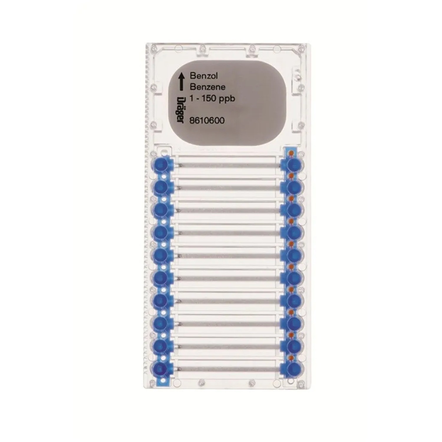 Dräger Microtubes für Benzol 1 150 Ppb Klar