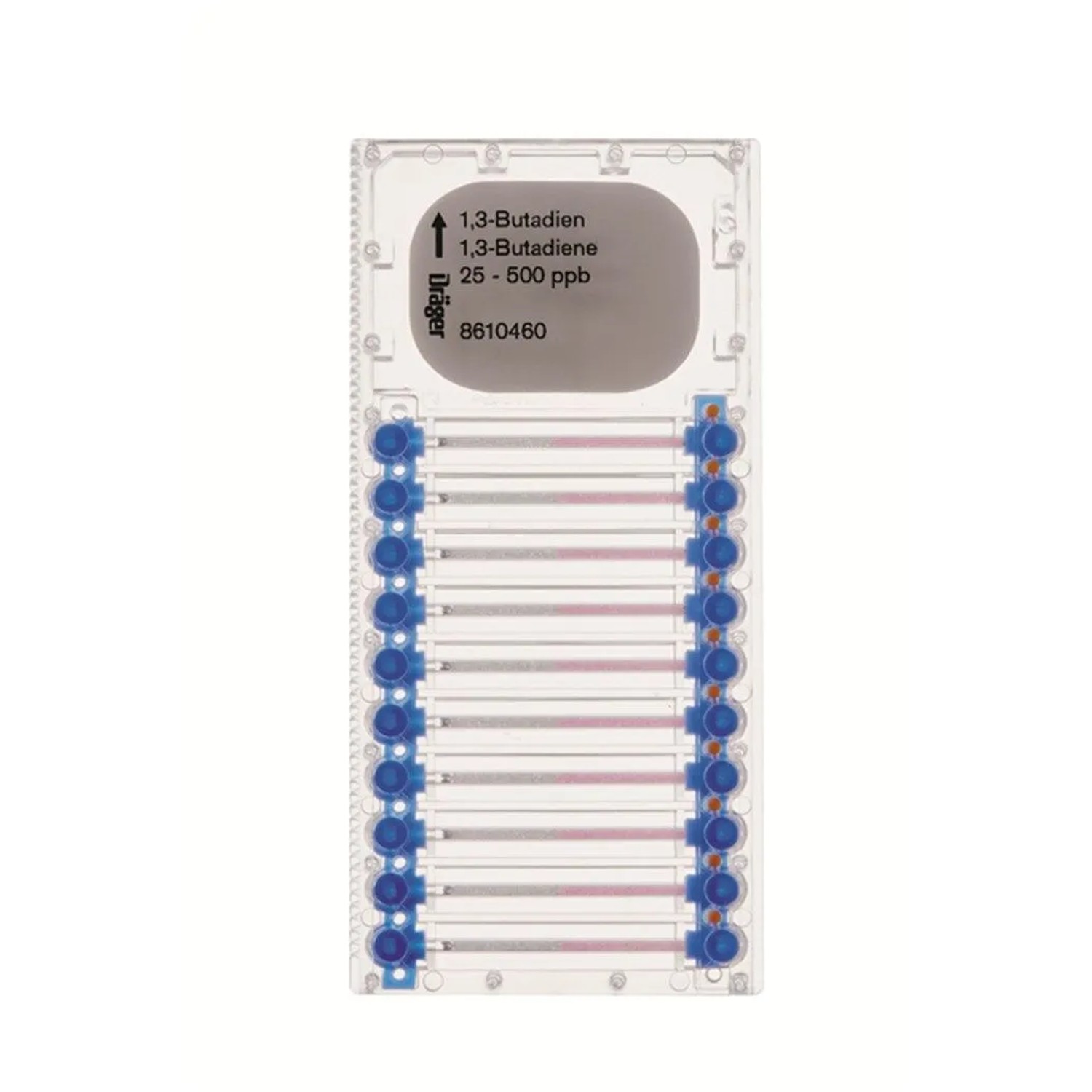 Dräger Microtubes für 1,3-butadien 25 500 Ppb Klar