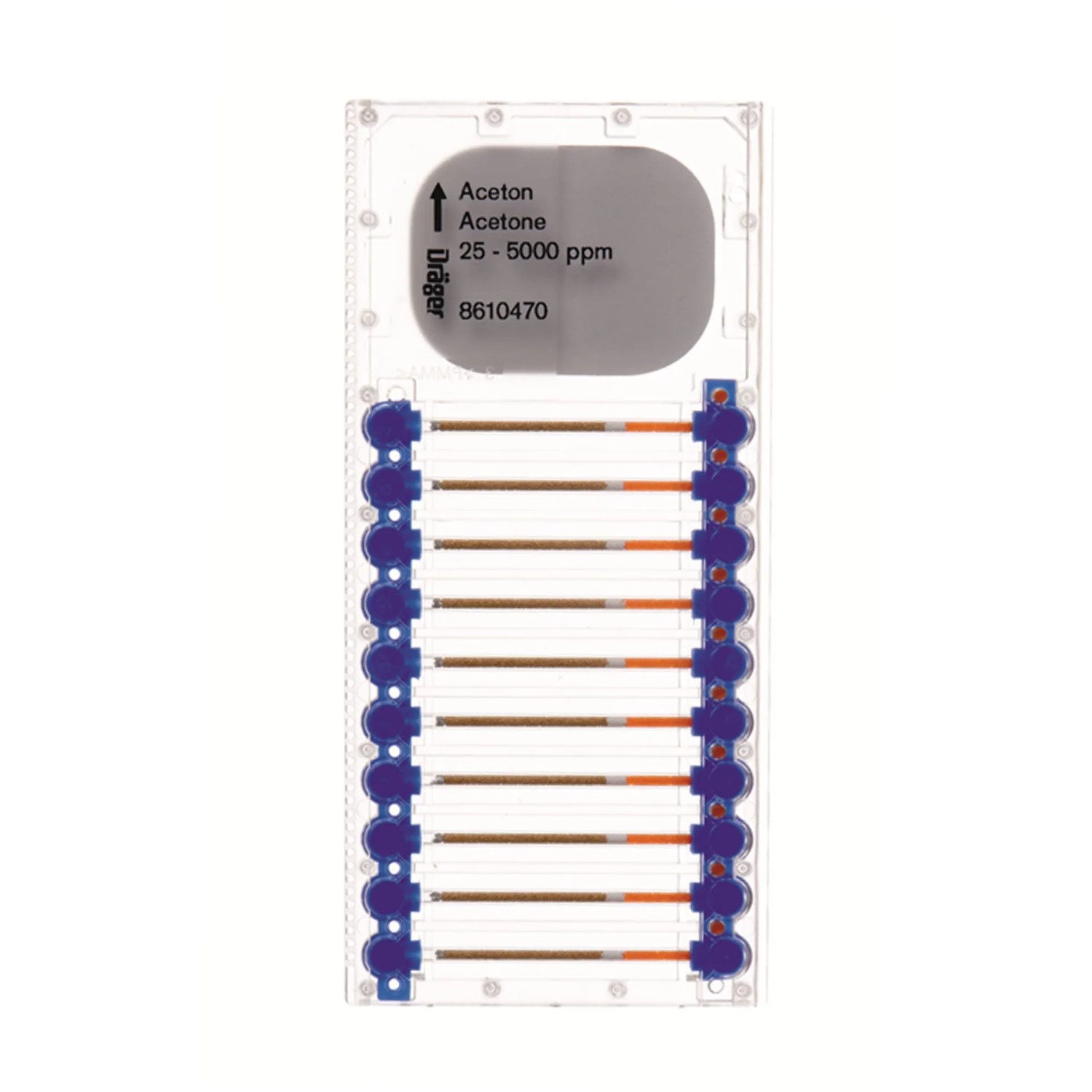 Dräger Microtubes für Aceton 25 5000 Ppm Klar