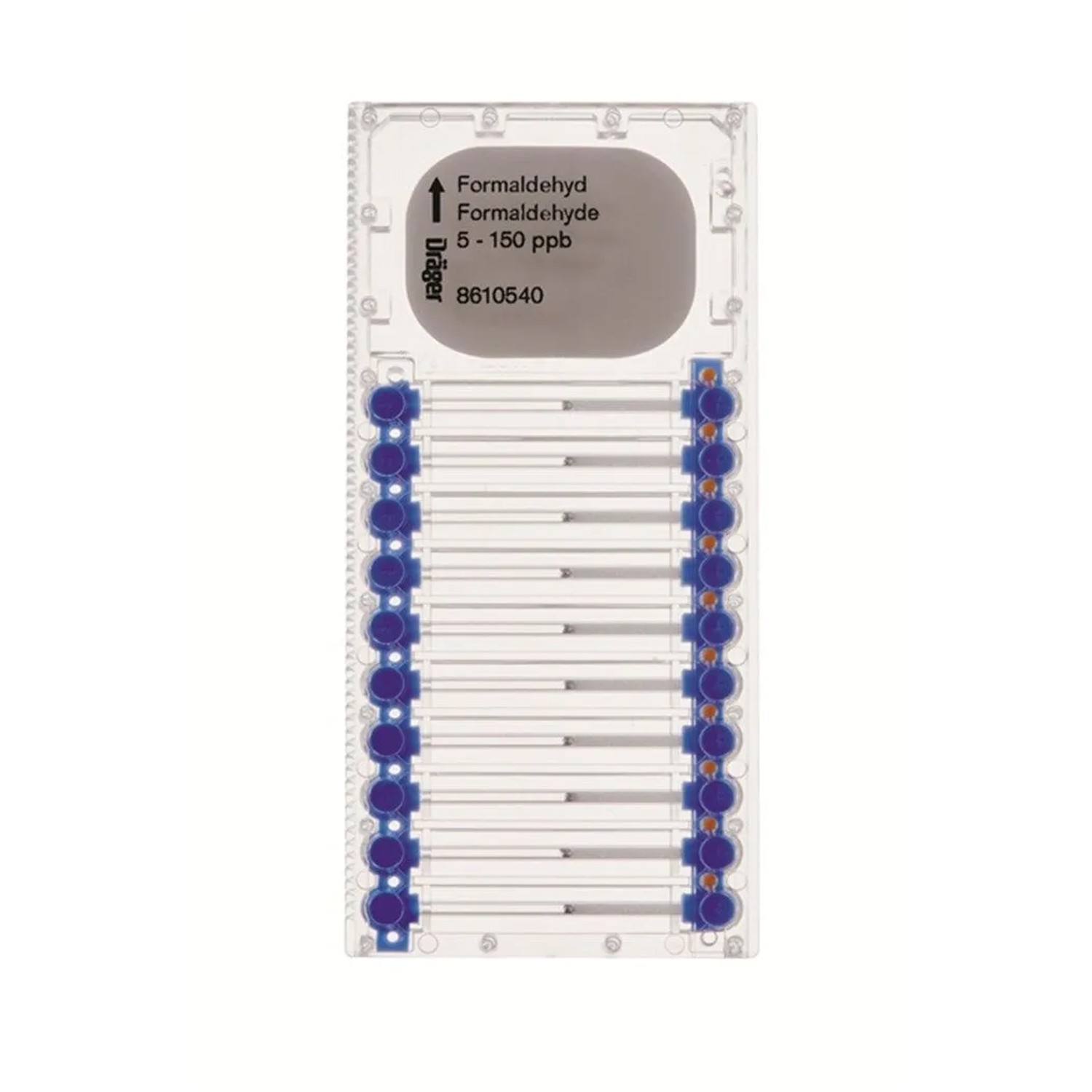Dräger Microtubes für Formaldehyd 5 150 Ppb Klar