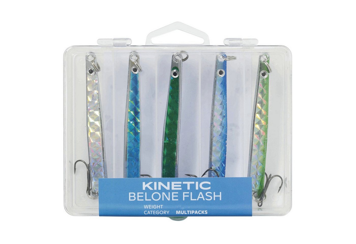 Kinetic Kunstköder Kinetic Belone Flash 24G Mix 5Pcs