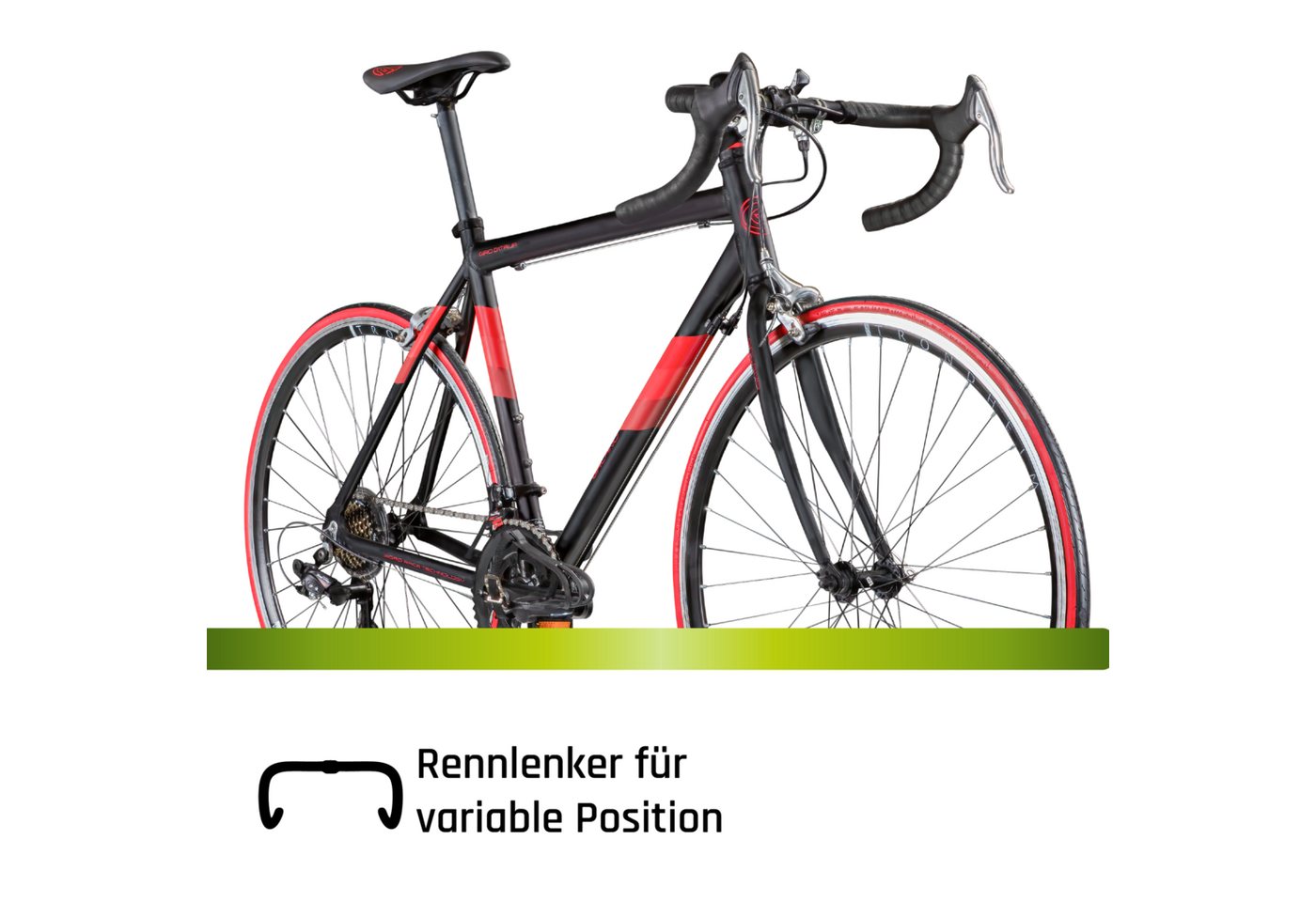 Galano Giro D'Italia Rennrad für Damen und Herren 155 - 195 cm 28 Zoll Fahrrad Road Bike 14 Gänge Fitnessrad Bild 5