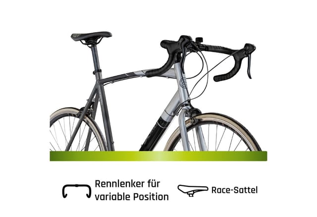 Galano Vuelta STI Rennrad Herren ab 150 cm Fahrrad Road Bike Fitnessrad Rennfahrrad für Einsteiger Tour 14 Gänge