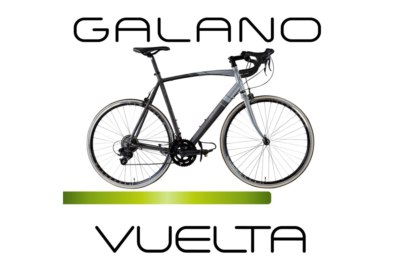 Galano Vuelta STI Rennrad Herren ab 150 cm Fahrrad Road Bike Fitnessrad Rennfahrrad für Einsteiger Tour 14 Gänge Bild 2