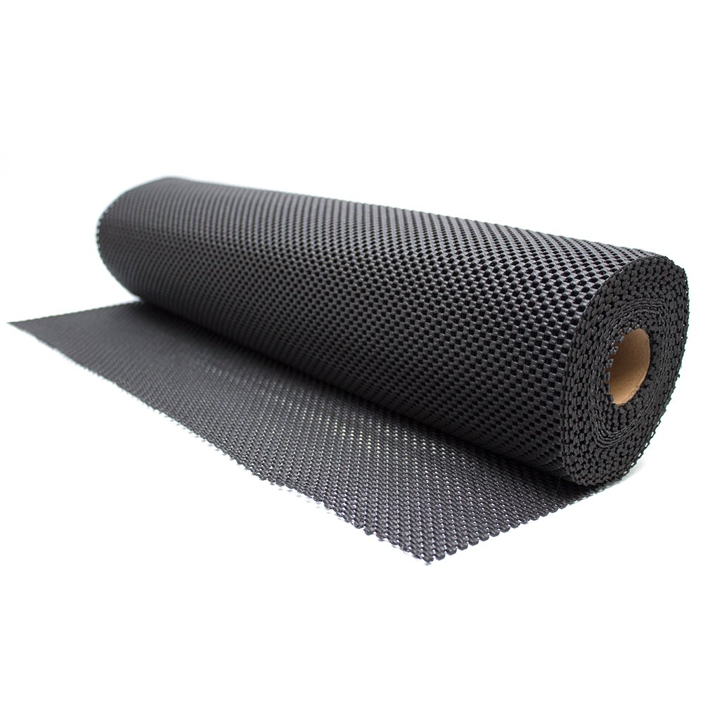 Antirutschmatte - Schwarz - 60 X 1000 Cm - Für Werkbänke Und Schubladen