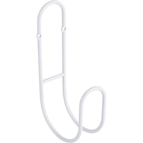 Hängender Gartenschlauchhalter – Hängende Aufbewahrungsmöglichkeit Für Gartenschläuche. Aus Seil. Für Den Außenbereich (weiß).
