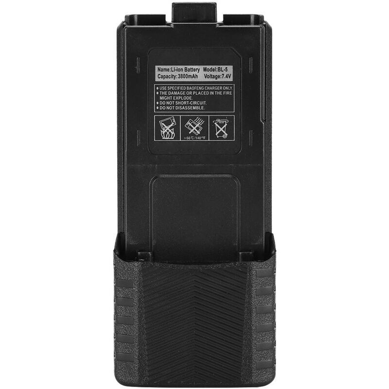 Erweiterter Li-ion-akku Bl-5l Mit Abs-gehäuse Für Uv-5r, Uv-5rx3, Rd-5r, Uv-5rtp, Uv-5x3 Walkie-talkies