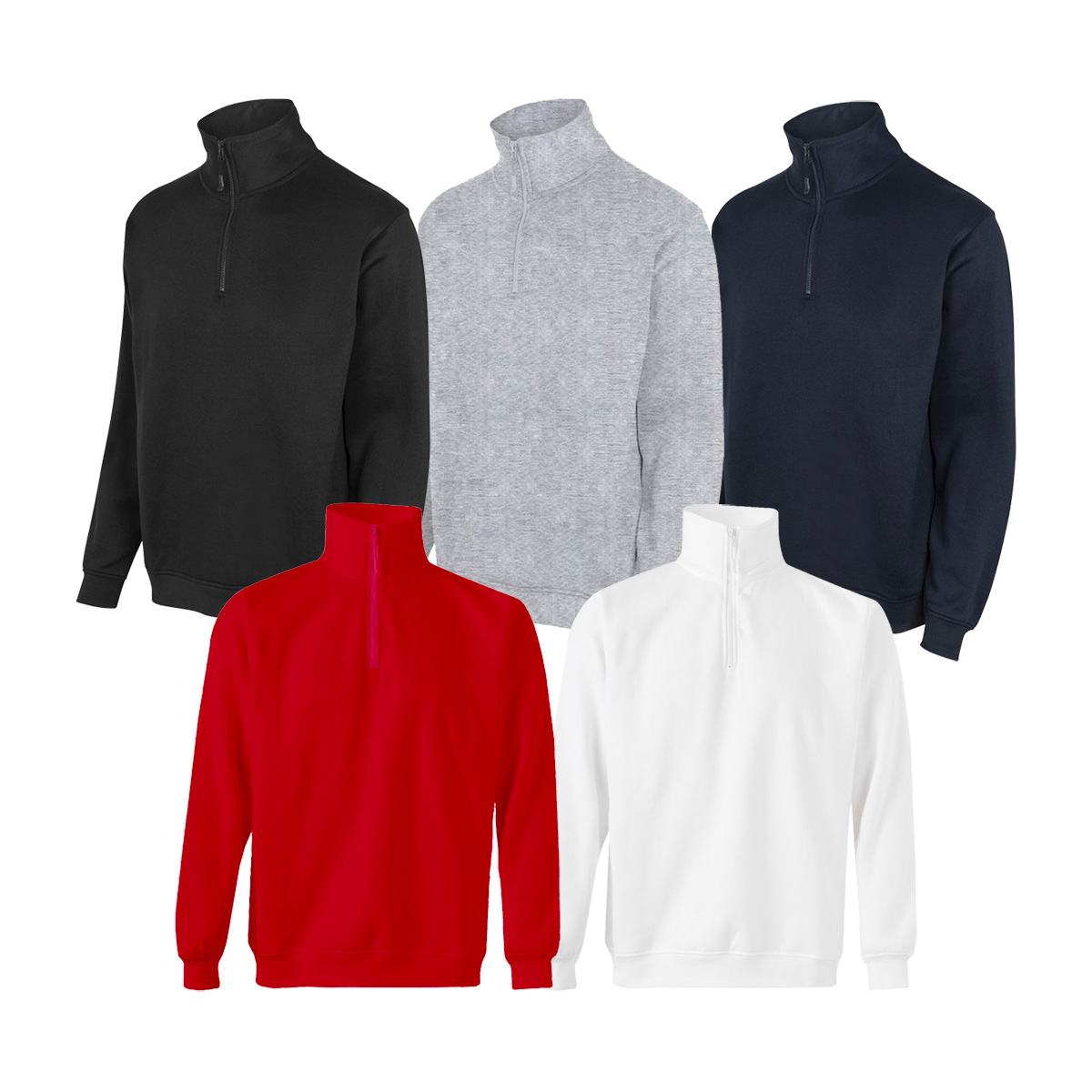 Velilla 105702 Arbeitsweatshirt - L - Nero