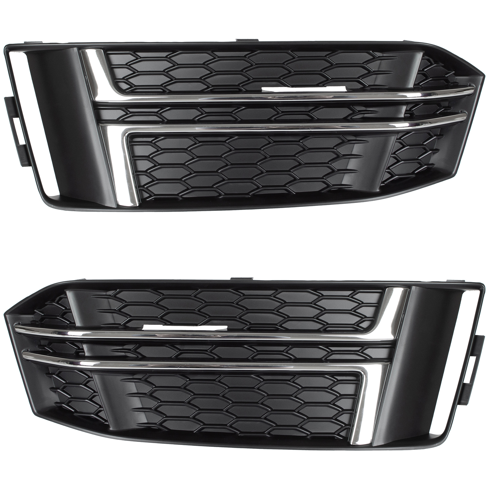 Audi A4 B9 S-line 15-19 Kühlergrill Für Die Frontstoßstange, Links + Rechts, 2-teiliger Satz