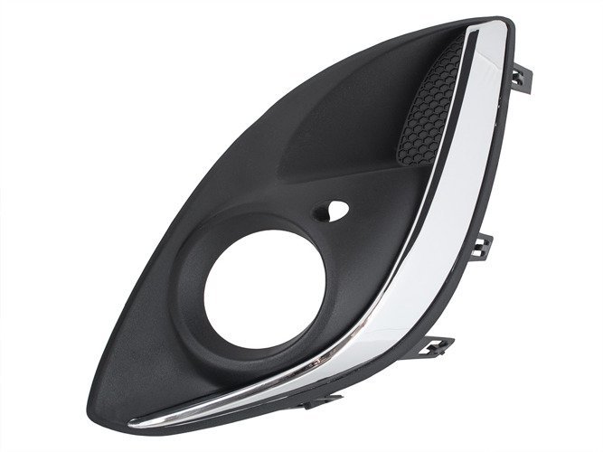 Opel Corsa D 11-14 Mit Halogenscheinwerfern Kühlergrill In Der Vorderen Stoßstange Chrom Links