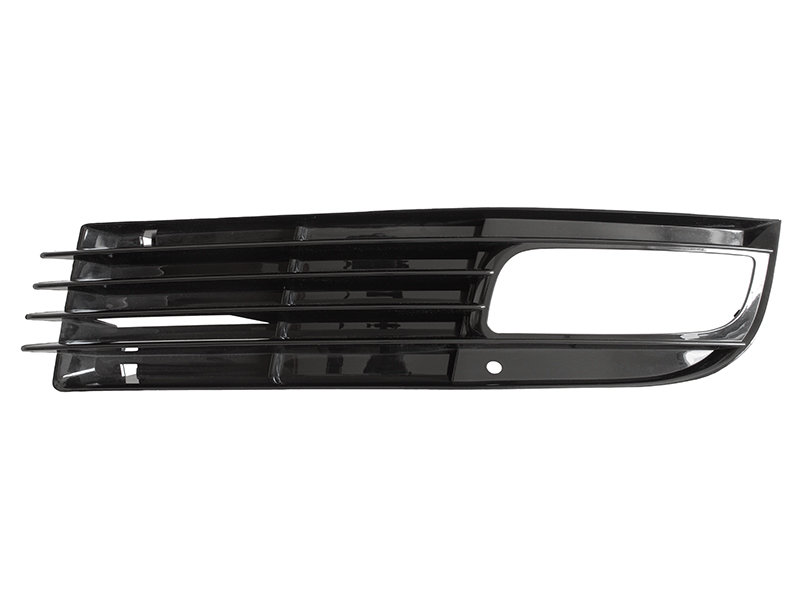 Audi A8 D3 Fl 08-10 Mit Halogenscheinwerfern Kühlergrill In Stoßstange Schwarz Links