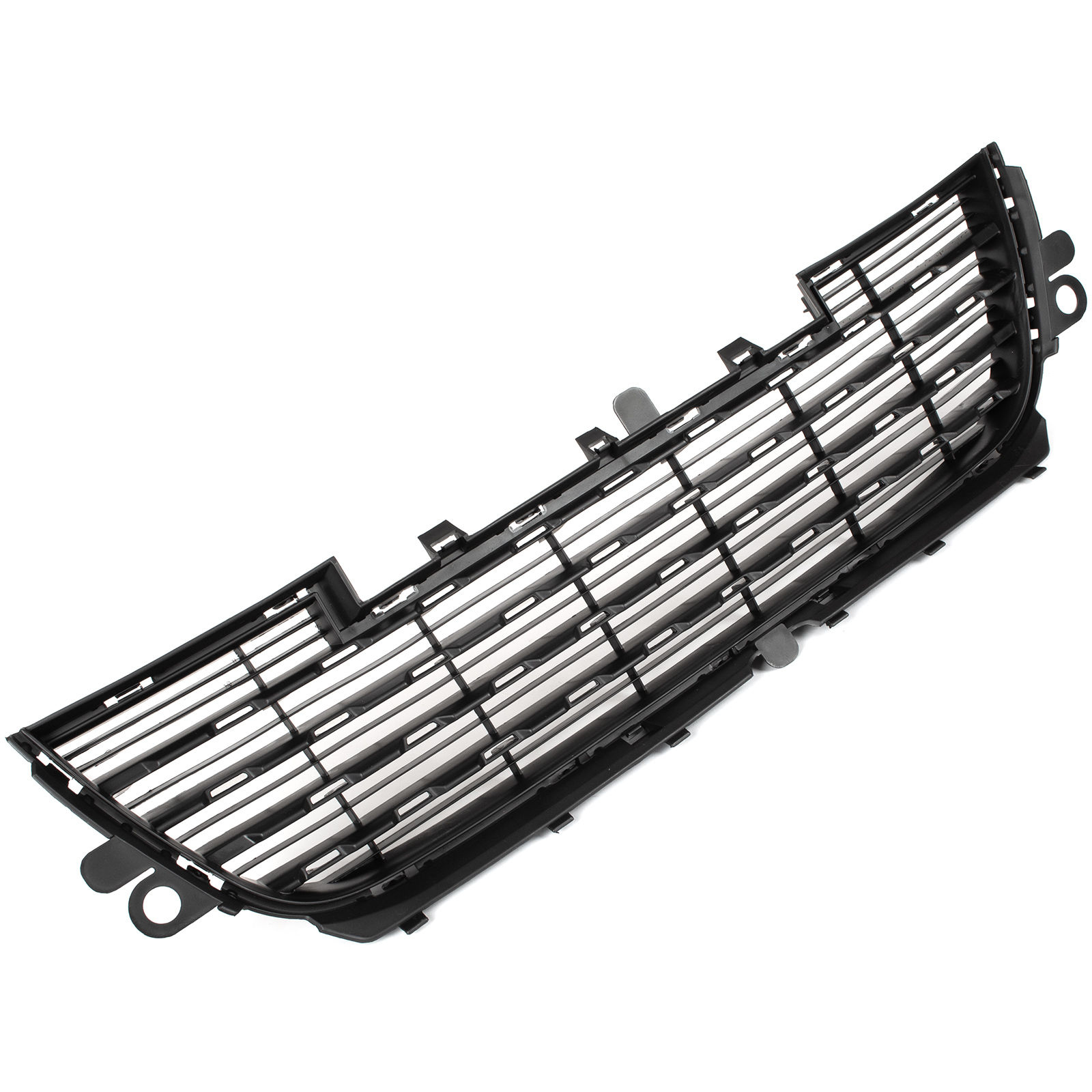 Peugeot 2008–2013 – Kühlergrill In Der Mitte Der Vorderen Stoßstange, Schwarz