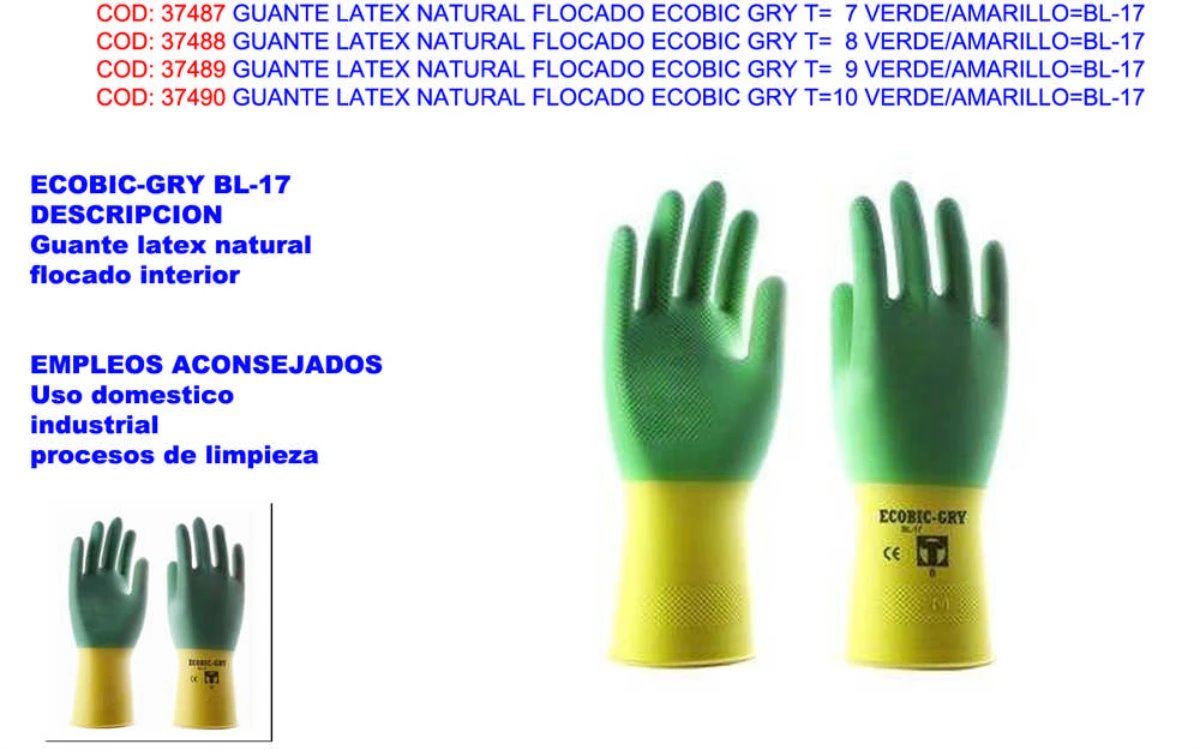 Sulfatar Nitril-latex-chemikalienhandschuh Ecobic Grey T-10bl-17 3l