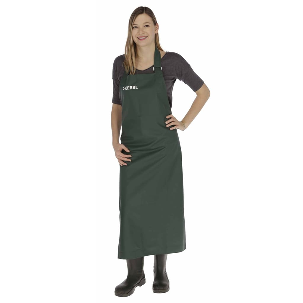 Melkschürze Premium 125 X 118 Cm Grün 15614 Kerbl