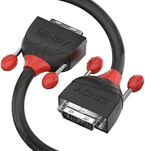 Lindy Dvi-d Single Link Kabel Black Line 2m (36256)