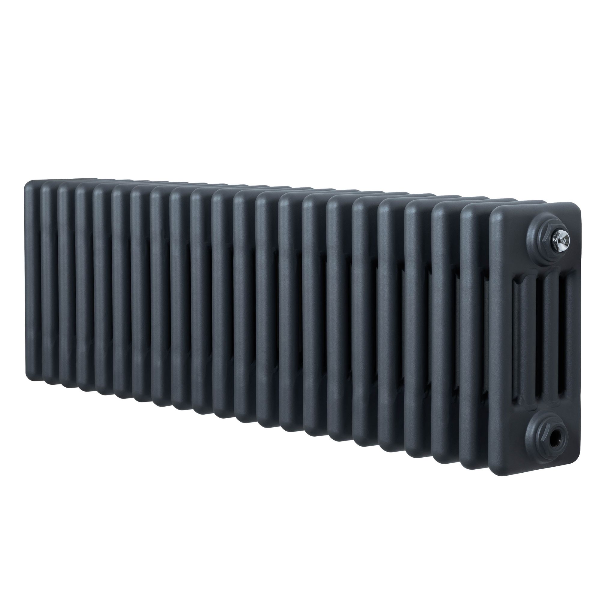 Röhrenheizkörper 4 Säulen – 300mm X 1010mm – Anthrazitgrau