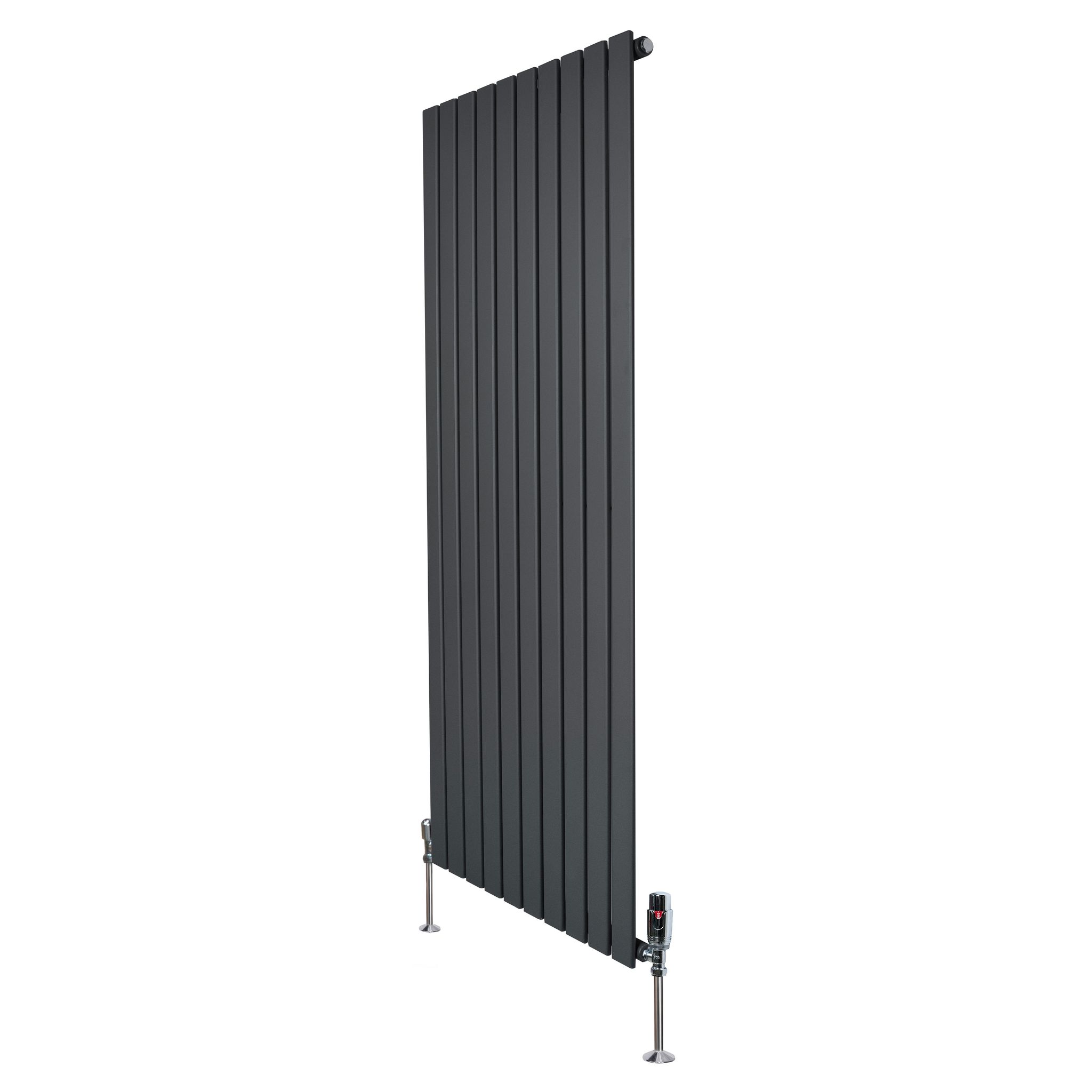 Flachheizkörper & Ventile – 1600mm X 700mm – Anthrazitgrau
