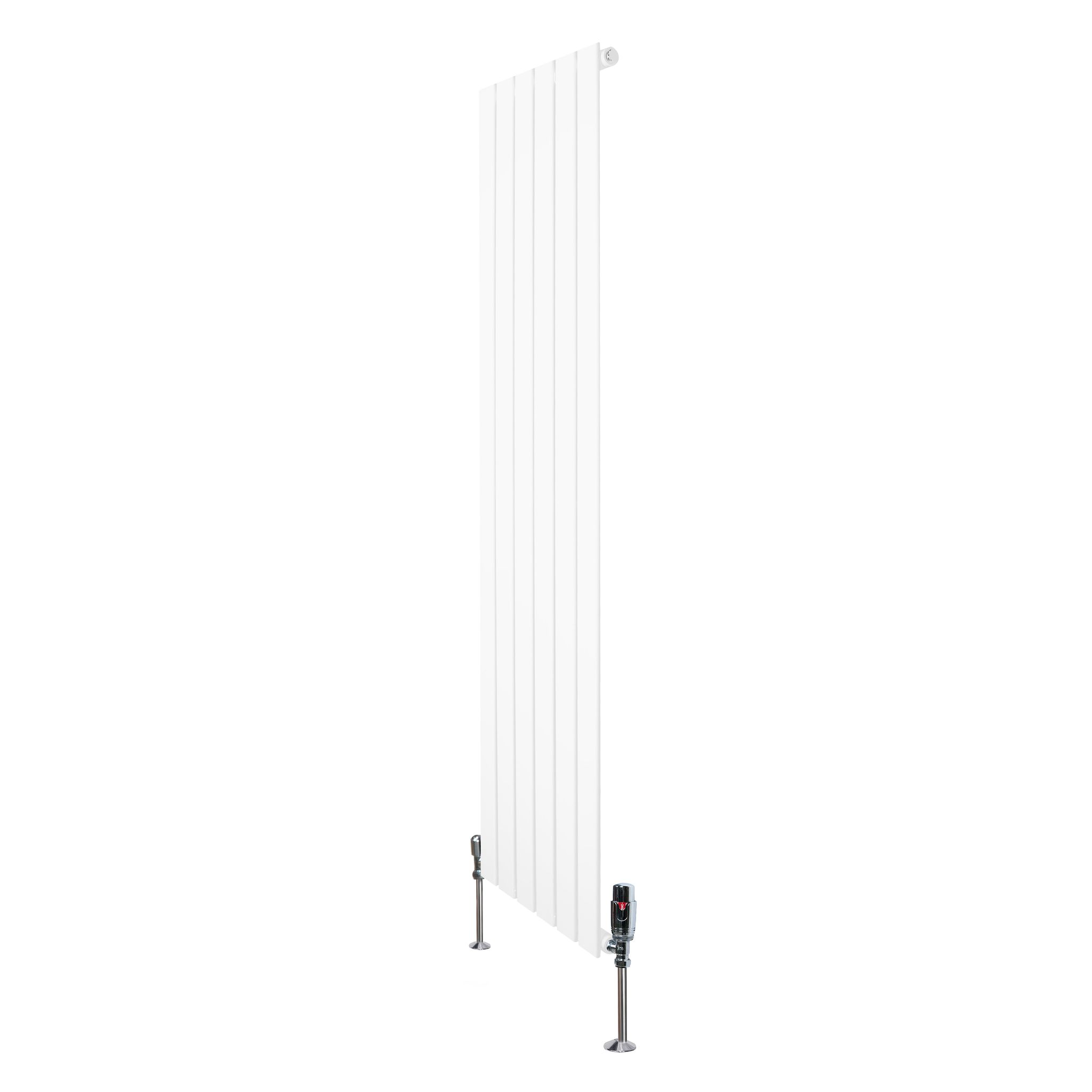Flachheizkörper & Ventile – 1600mm X 420mm – Weißmonster Shop
