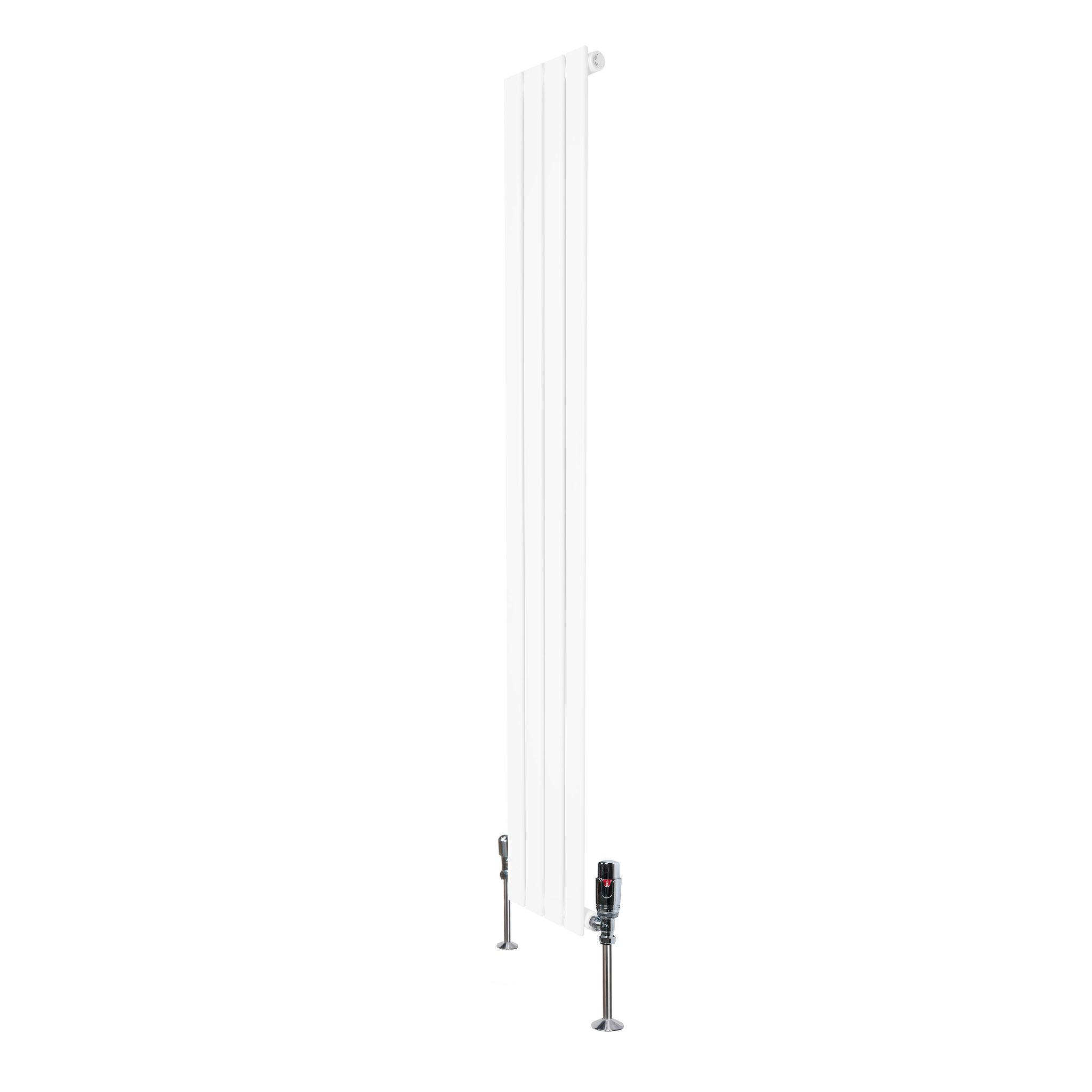 Flachheizkörper & Ventile – 1600mm X 280mm – Weißmonster Shop