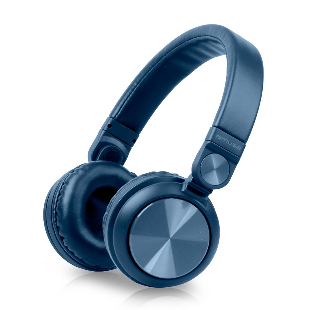Muse M-276btb Kabellos On-ear Mikrofon Kabellos Blau