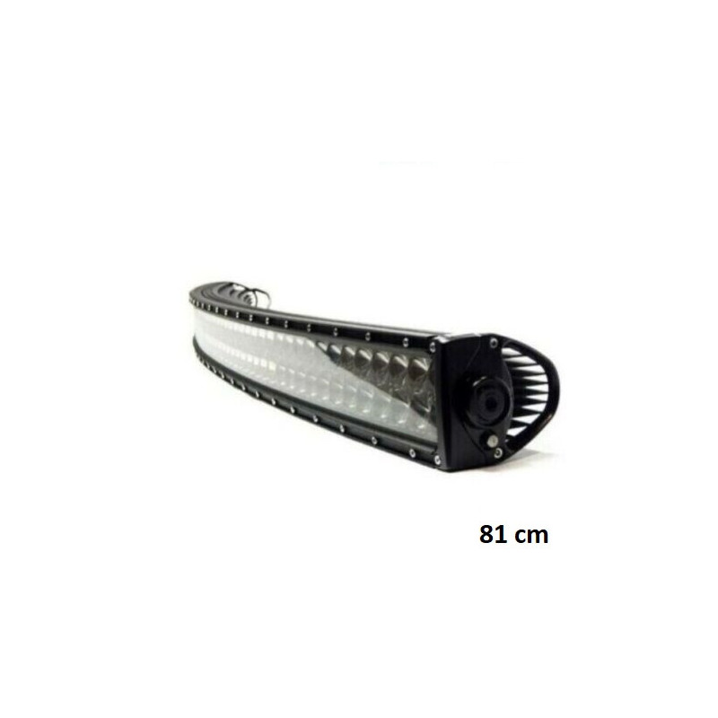81 Cm X 5,5 Cm Schmaler, Gebogener, Leistungsstarker Dioden-led-bar 180 W, 60 Leds, 12–24 V Für Atv, Jeep, 4x4, Offroad, Lkw, Au