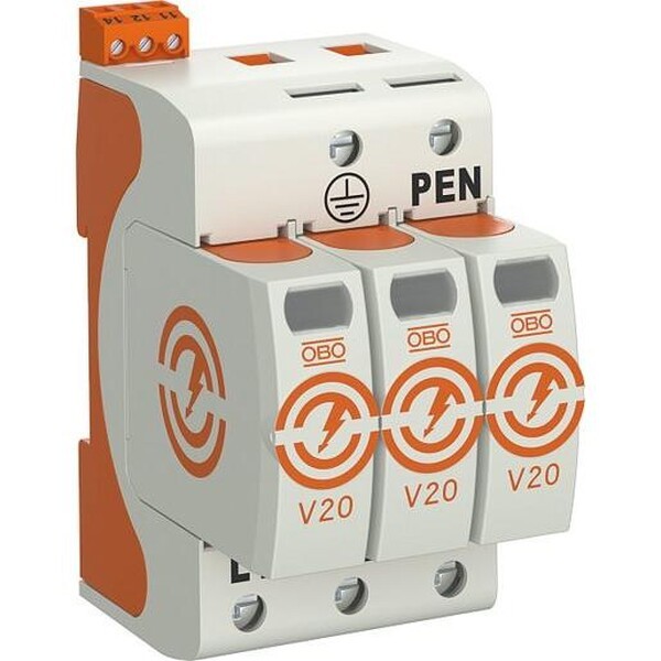 Parafoudre Obo Surgecontroller V20 3-polig 280 V