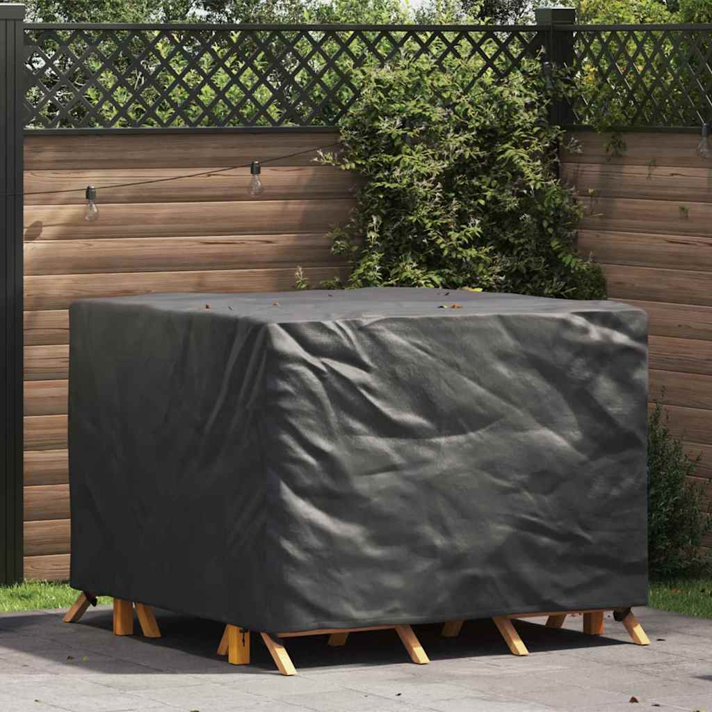 Möbelbezug Schwarz 125 X 125 X 74 Cm 420d Oxford-gewebe