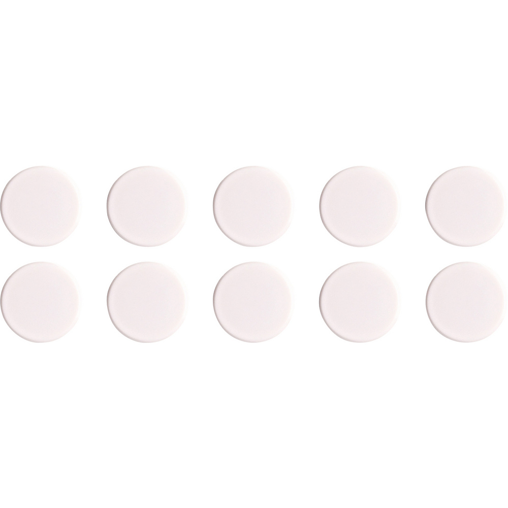 Magnetoplan Magnet Basic Serie (ø) 32 Mm Rund Weiß 10 St. 1863200