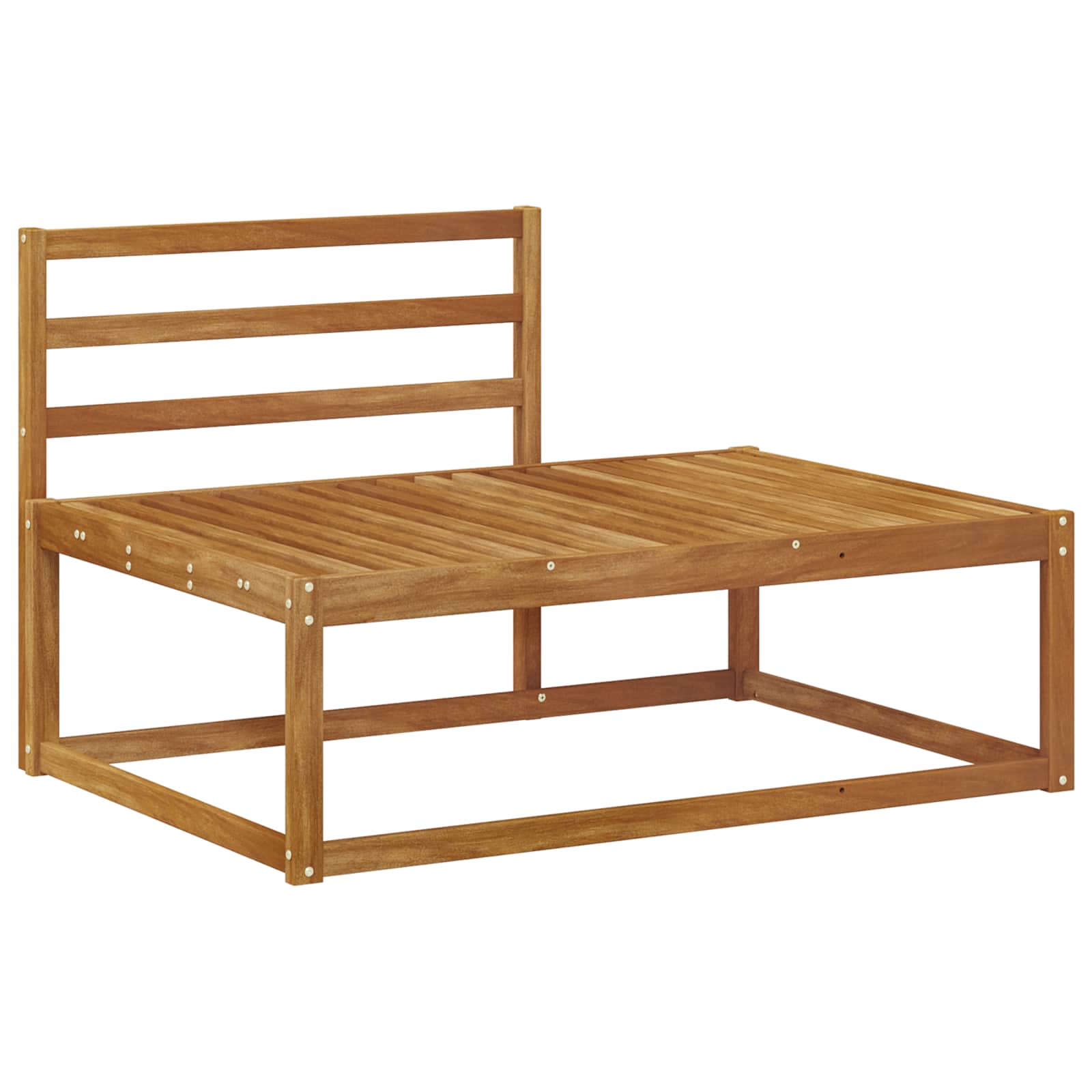 Maison Exclusive - Outdoor Endsofa Natur 115 X 83 X 73 Cm