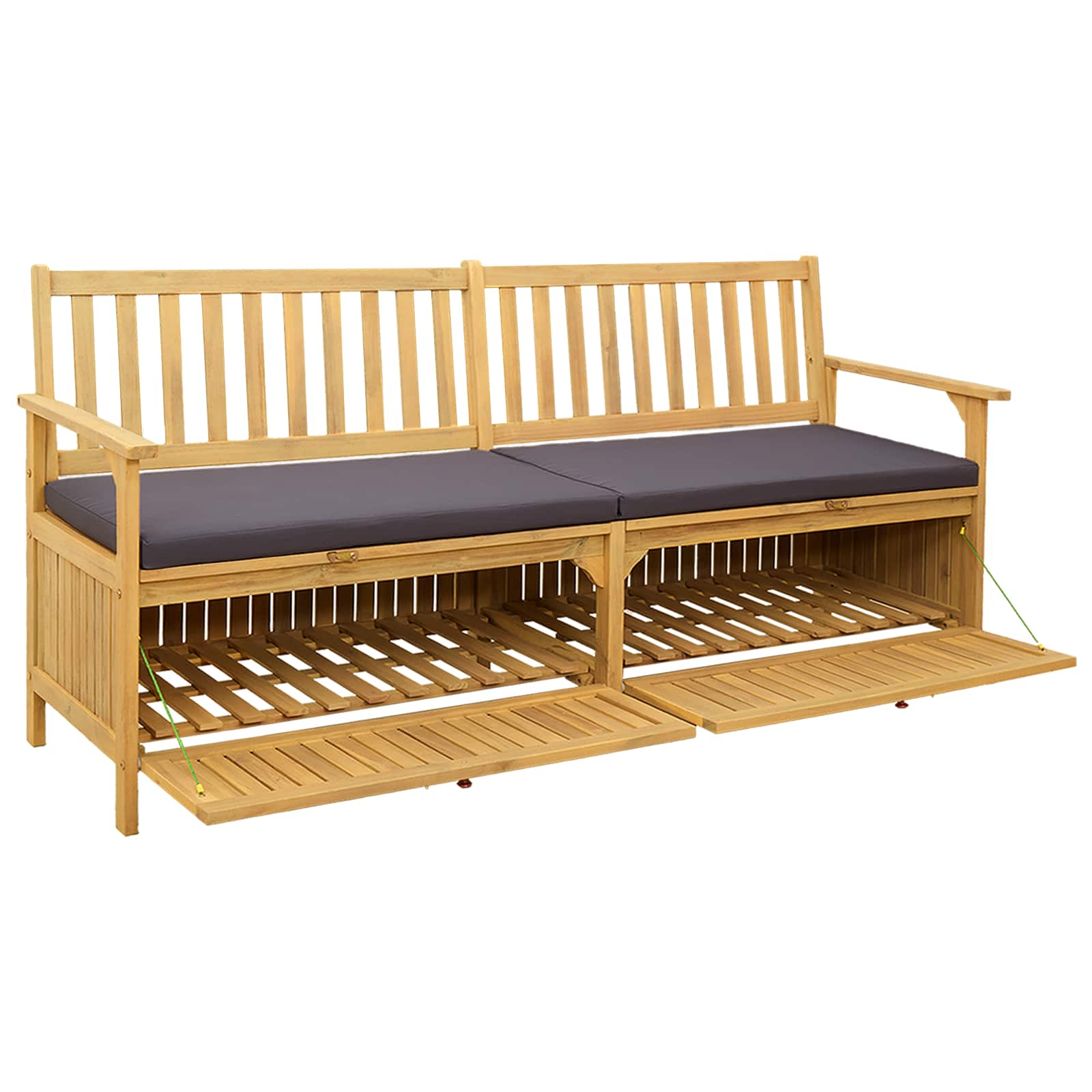 Maison Exclusive - Garten-aufbewahrungsbank 2 -seater 170 X 63 X