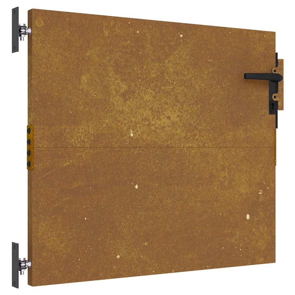 Maison Exclusive - Gartentor 85x100 Cm Cortenstahl