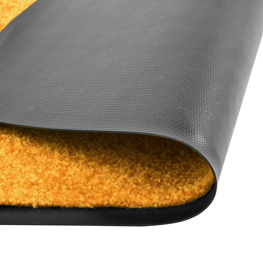 Maison Exclusive - Fußmatte Waschbar Orange 60x90 Cm