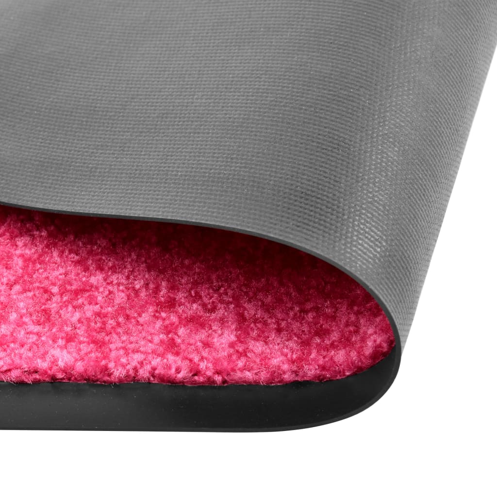 Maison Exclusive - Fußmatte Waschbar Rosa 120x180 Cm