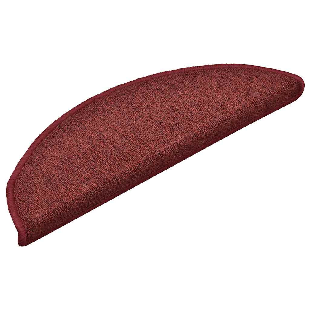 Maison Exclusive - Stufenmatten 30 Stk. 56x17x3 Cm Bordeaux Halbr