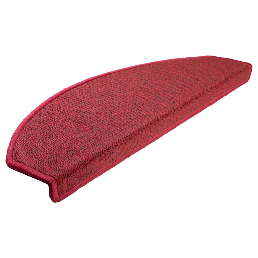Maison Exclusive - Stufenmatten 20 Stk. 65x24x4 Cm Rot Halbrund G