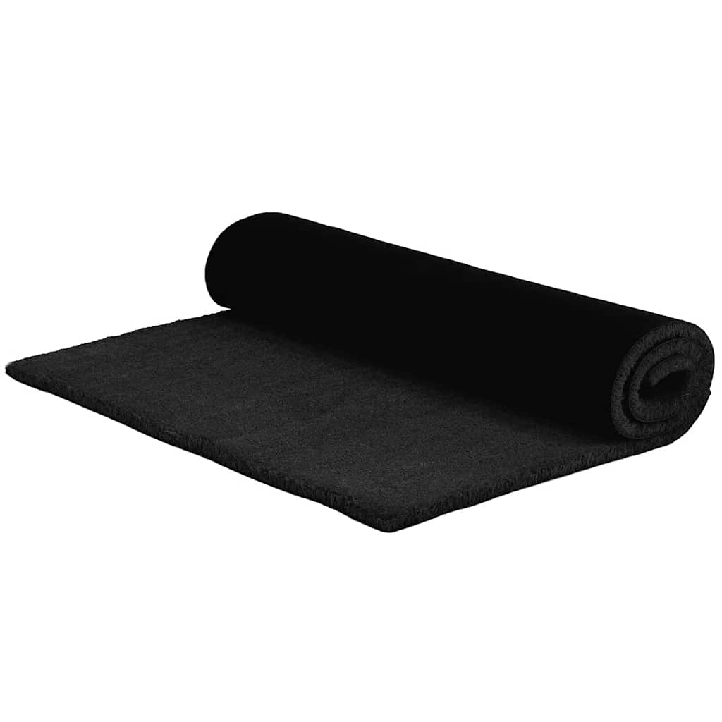 Maison Exclusive - Fußmatte Schwarz 80x100 Cm Kokosfaser Getuftet