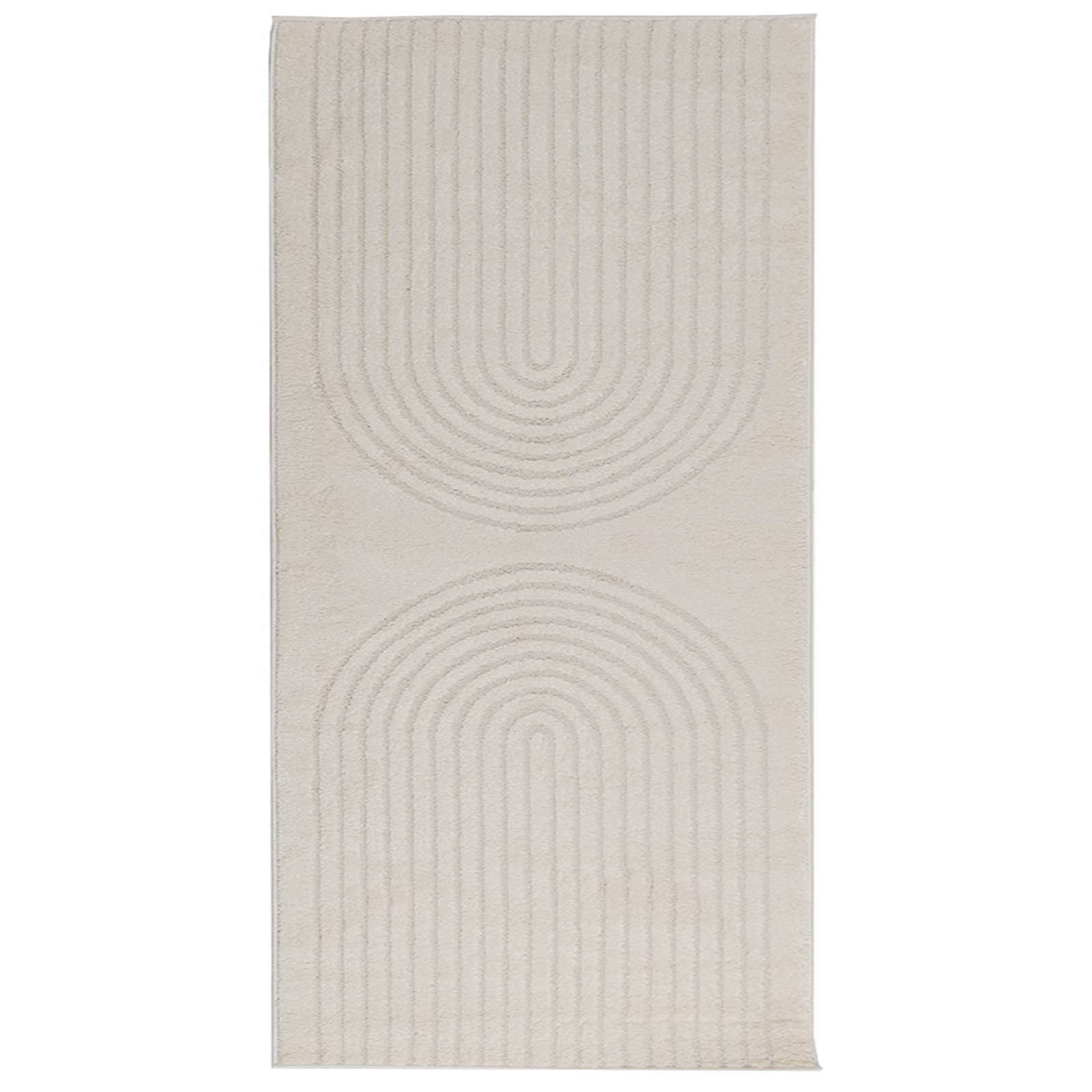 Maison Exclusive - Innenteppich Galati Creme 150 X 80 Cm Polyeste