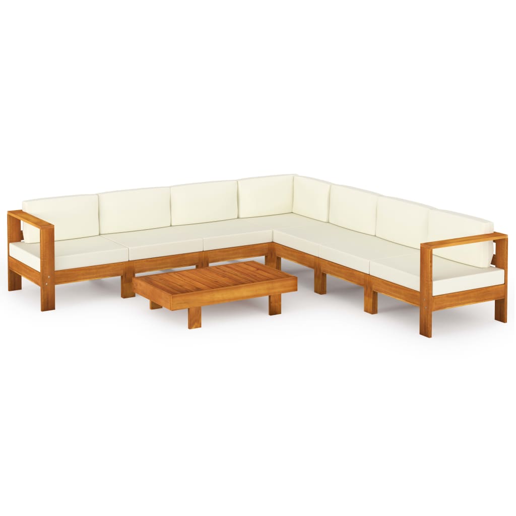 Maison Exclusive - 8-teiliges Garten-lounge-set Mit Kissen 100 X