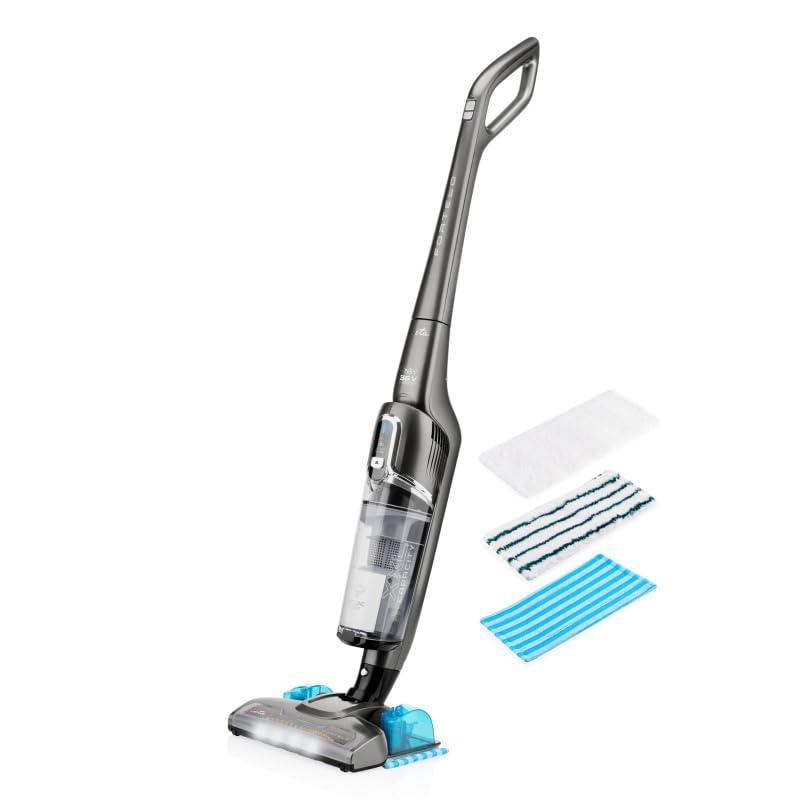 Eta Fortelo 3-in-1 Kabelloser Staubsauger Grau Led