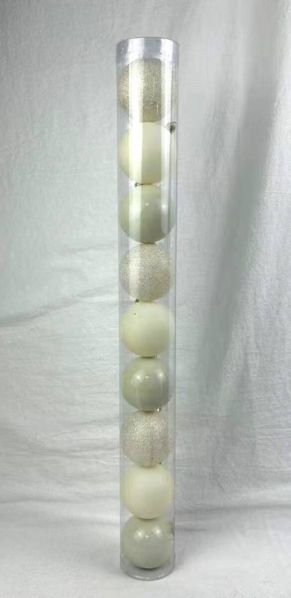 Bdn 60mm X9 Ecru - Feeric Lights & Christmas