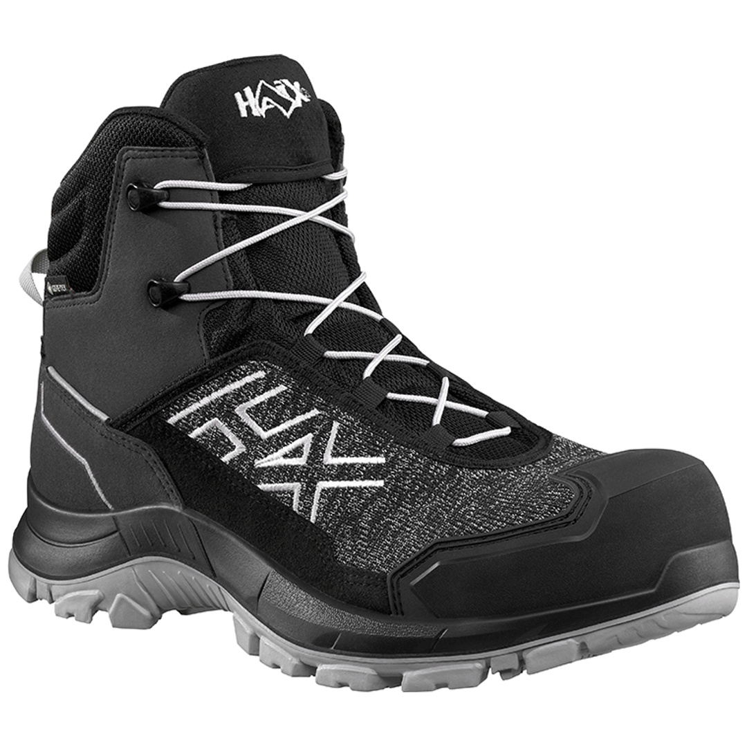 Haix Sicherheitsstiefel Black Eagle Safety 410 C S7s Gtx 610047 Gr. 48 Schwarz/grau