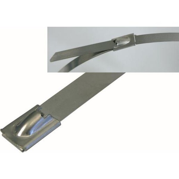 Multipack Haupa Kabelbinder Ss 316 M.kugelver. (262940/520 Stahl-) - 100 Stück