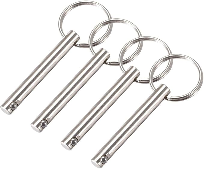 Schnellverschluss-kugelbolzen 6 Mm X 50 Mm, Marinebeschläge Für Boote, Bimini-top-scharniere, 4 Stück