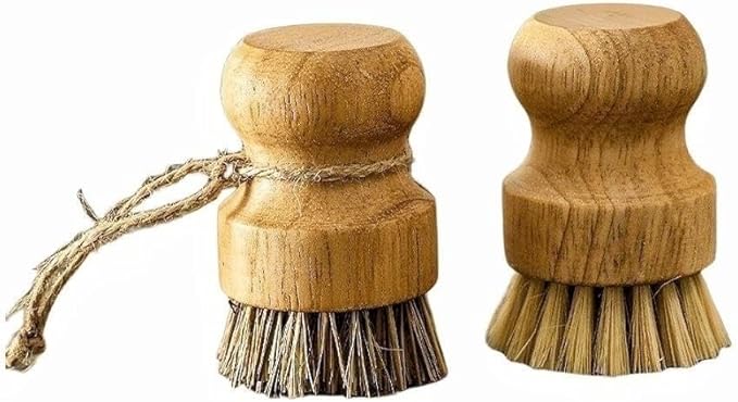 Holzbürste, Topf- Und Spülbeckenbürste (2 Stück)