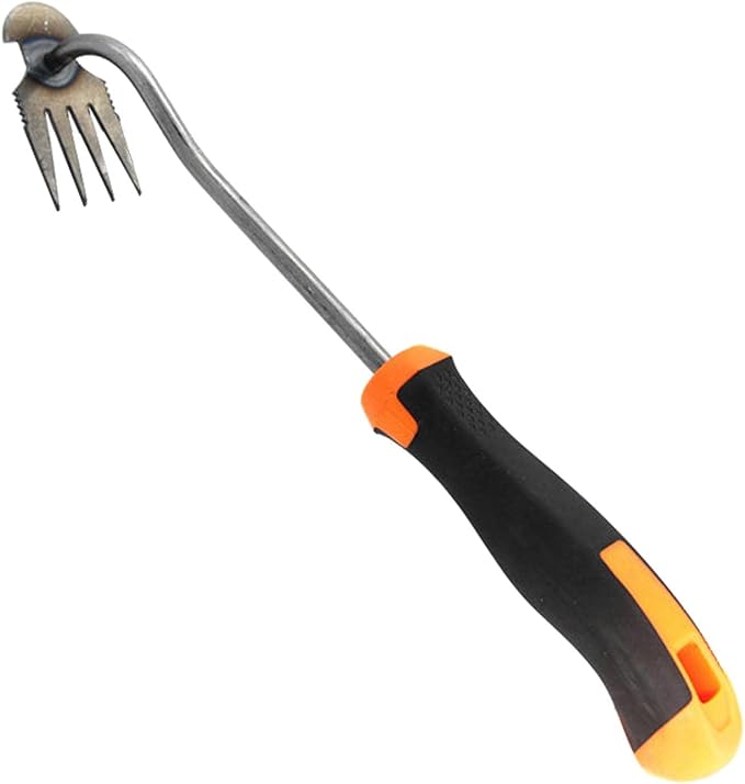 Unkrautstecher, Unkrautentferner, Unkrautrechen, Revolutionäre Unkrautbekämpfung, Orange