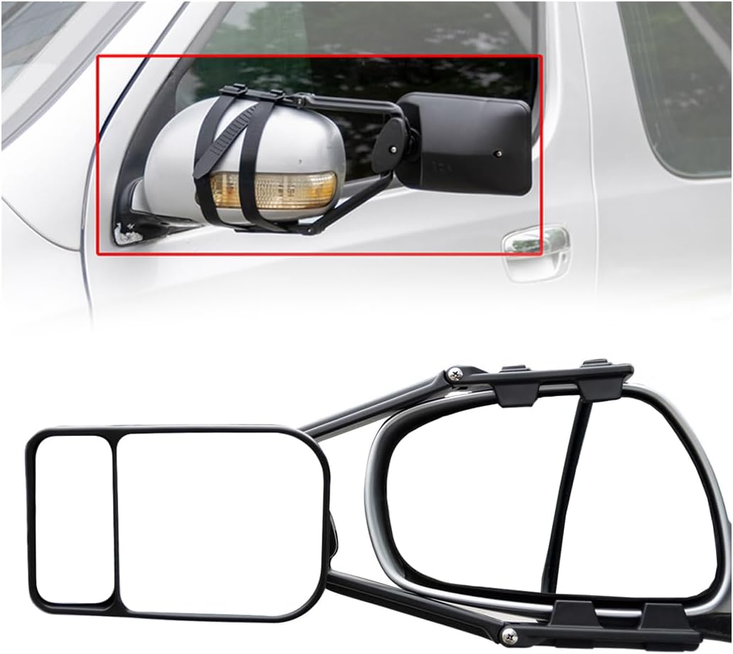 Universell Verstellbarer Zusatzspiegel, Anhängerspiegel Für Pkw, Wohnwagen-anhängerkupplungsspiegelverlängerung, Verstellbarer Verlängerungsspiegel Für Pkw, Wohnmobil Und Wohnwagen