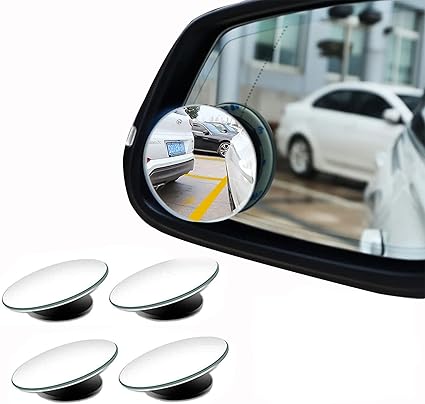 Toter-winkel-spiegel, Auto-toter-winkel-spiegel, 360° Drehbar Und Neigbar, Universell Passend Für Pkw, Suvs, Vans Und Lkw - 4-teilig